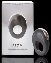 Dual-Motor Vibrating Pleasure Ring - The Atom Vibrating Cock Rings
